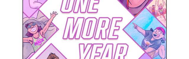 ONE MORE YEAR, a 240-page graphic novel about ultimate frisbee reaches Kickstarter target