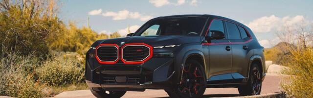The 2024 BMW XM Red Label PHEV High Performance SUV