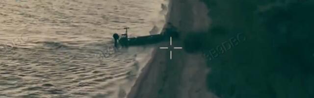 Ukraine launched a first-of-its-kind robotic amphibious assault, deploying a gun-toting robot from a drone boat