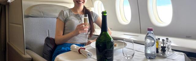 I spent 10 hours flying in one of the most exclusive first classes in the world. Here's what the $15,000 ticket got me.