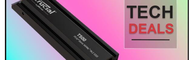 Crucial's 2TB T500, one of the fastest PCIe Gen 4 SSDs available at 7400MB/s, is now only $132