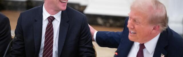 Zuckerberg caught on hot mic telling Trump 'I wasn't sure' how much to promise to spend on AI in the US