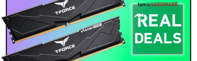 Pick up 32GB of speedy 6000 MHz Team T-Force Vulcan DDR5 memory for only $86
