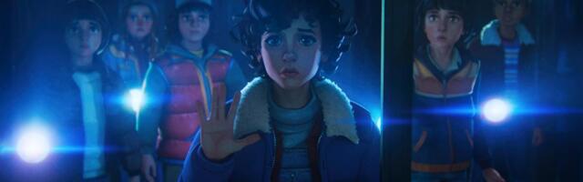 The first trailer for the animated Stranger Things spin-off is here