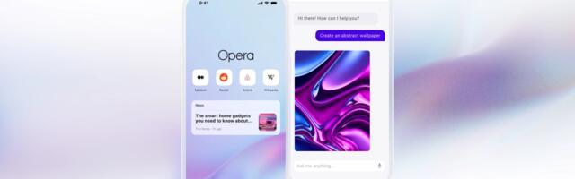 Opera One Browser Launches on iOS With Aria AI Integration, Voice Input, Image Generation, and More