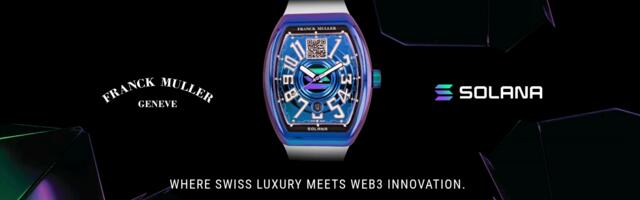 Swiss watchmaker Franck Muller Unveils Limited Edition Solana Watch