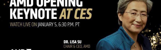 AMD's CES 2026 Keynote Liveblog: Gorgon Point, X3D updates, and AI