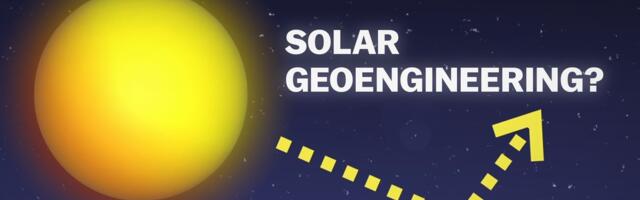 Should we reflect sunlight to cool the planet?