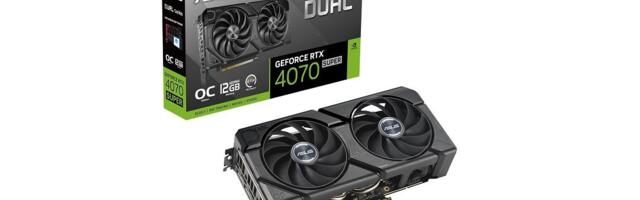 Leaked images of Asus' GeForce RTX 4070 Super 12GB show a 16-pin connector for power