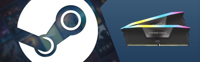 32GB of RAM for gaming is more important than you think, and Valve's new Steam Hardware survey highlights that