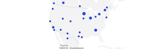 MAPPED: Mexico cartel violence forced dozens of flights to divert, including a pair of private jets