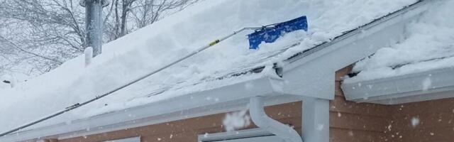 Is It Snowing Where You Are? I Hope You Have a Roof Rake