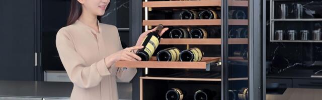 Samsung's New AI Wine Fridge Will Keep Tabs on That Vintage Merlot for You