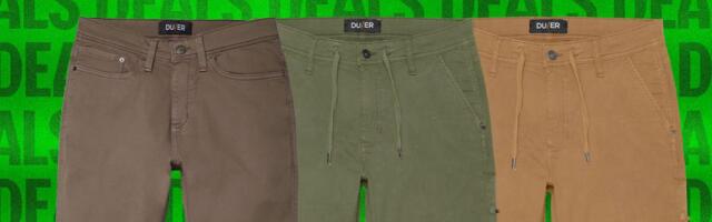Duer’s Wear-Everywhere Pants Are on Sale This Weekend