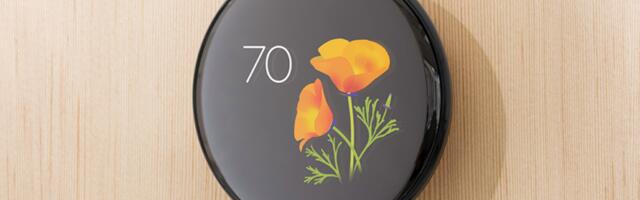 These pretty new Nest Learning Thermostat faces will turn your temperature controller into a work of art