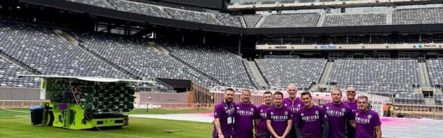 Ireland’s SIS Pitches in action at nine of the World Cup stadiums