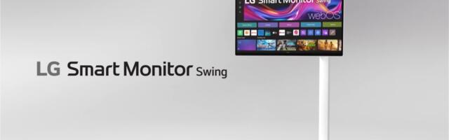 LG’s latest smart monitor can roll on wheels, but needs a power plug