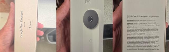 New Nest Doorbell 2K retail box spills the beans on its key specifications