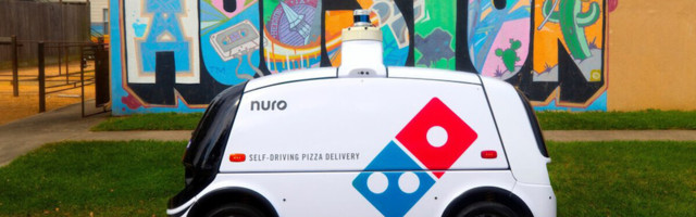Houston, we have pizza: Domino’s and Nuro run self-driving delivery robots