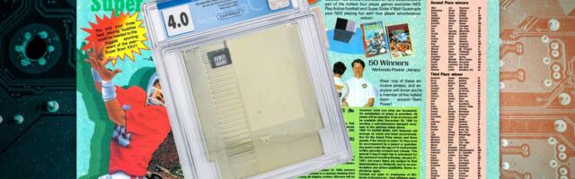 Ultra-rare NES Gold Nintendo World Championships cartridge auction sits at $77,000 — one of only 26 ever made