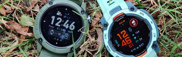 Coros Nomad vs Garmin Instinct 3: Rugged running watches compared side-by-side