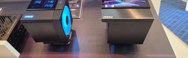 MSI's new MPG CoreFrozr CPU air coolers feature a 6-inch LCD display — plus customizable readouts, copper base, and Ryzen X3D support