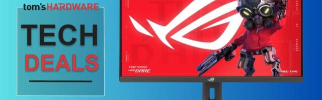 Grab this fast dual-mode 27-inch Asus gaming monitor for less than $340 — new record-low price for IPS panel capable of refresh rates up to 160Hz at 4K and 320Hz at 1080p