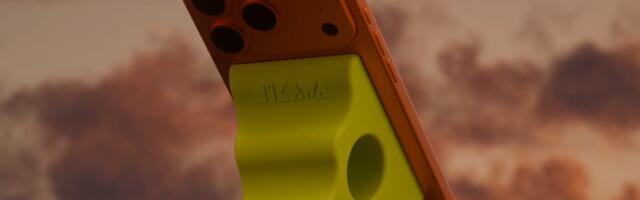 Apple teamed up with another artist to make this iPhone grip and stand