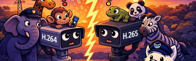 Почему одинаковая надпись H.264 или H.265 на IP-камерах не делает их одинаковыми