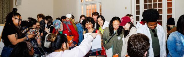 To make friends, join a club. To join a club, find an activity fair.