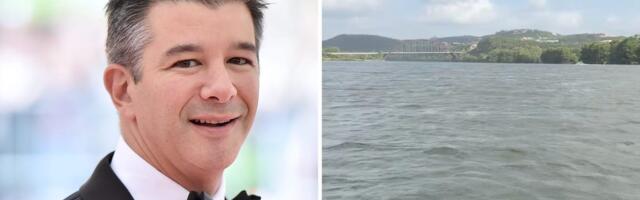 Travis Kalanick says he's the only CEO with a 5-minute jet ski commute