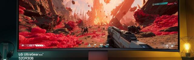 LG’s new UltraGear evo monitors go big on resolution and AI upscaling