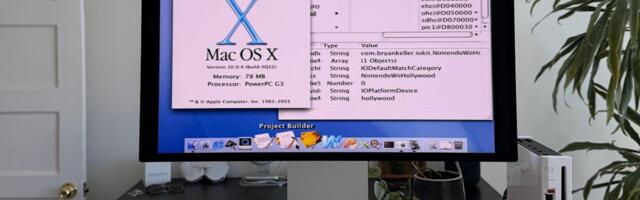A maverick hacker got Mac OS X running on a Wii