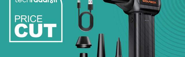 The Wolfbox MF60 electric air duster might be the best cheap office gadget you never knew you needed — if you hate buying cans of compressed air as much as me, it's essential