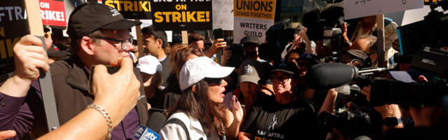 Musicians deal with stingy streamers and AI threats, too. So why aren’t they on strike?