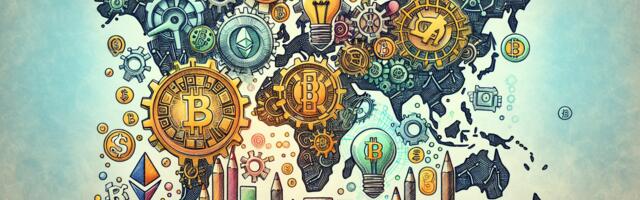 Cryptocurrency startups surge in Asia, Africa in 2024