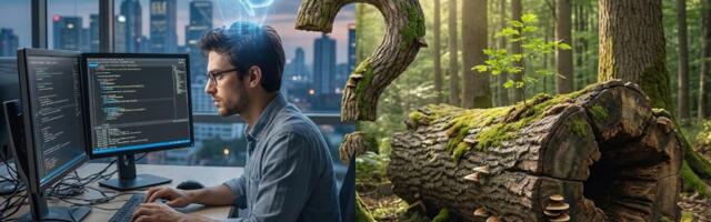 Кто умнее: программист, или берёзовое полено?