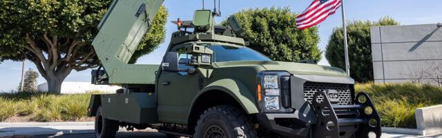 Autonomous mobile drone swarm killer created in trilateral US defense company collab — the new Leonidas Autonomous Ground Vehicle (AGV) is a high-power microwave platform