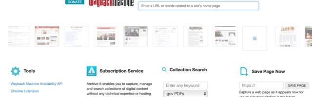 The Internet Archive's Wayback Machine is fully back in action with saving pages