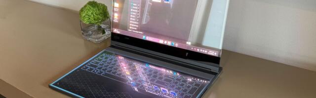 Lenovo shows off a concept laptop with a transparent micro-LED display at MWC, and is making some ThinkPads more repairable
