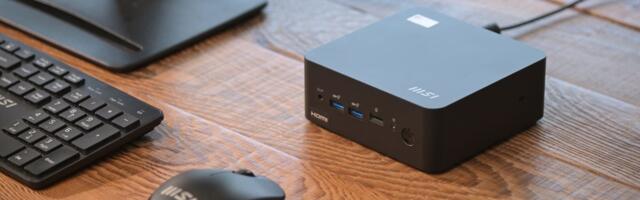 Turn your monitor into a powerful all-in-one computer with the MSI Cubi NUC 1M mini PC