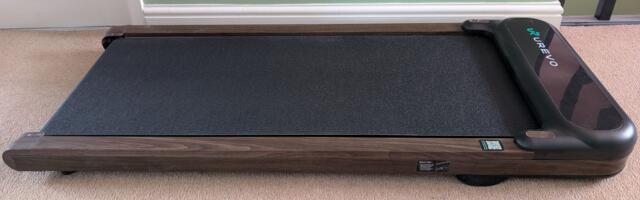 Sick and tired of ugly under-desk treadmills? With its wood grain finish, the Urevo Spacewalk E4W is both stylish and affordable