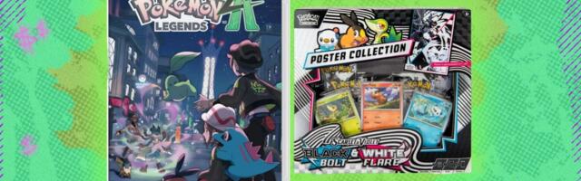 Get the Pokémon TCG Unova Poster Collection for under market value when bundled with Pokémon Legends: Z-A
