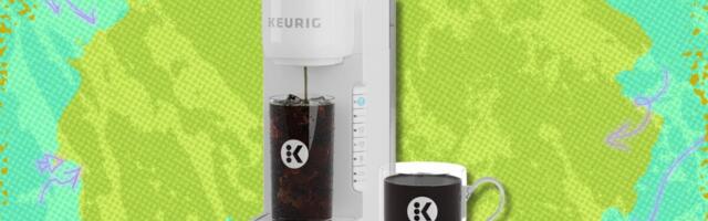 Craft cool iced coffees this summer with the Keurig K-Iced Coffee Maker, now $40 off at Amazon