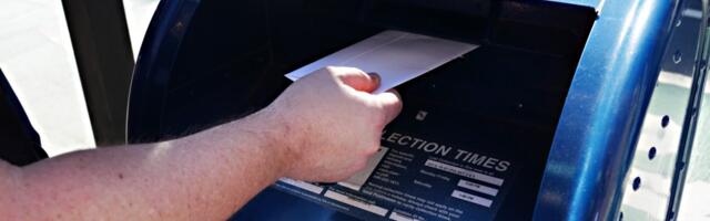Where can I find a mailbox for my vote-by-mail ballot?