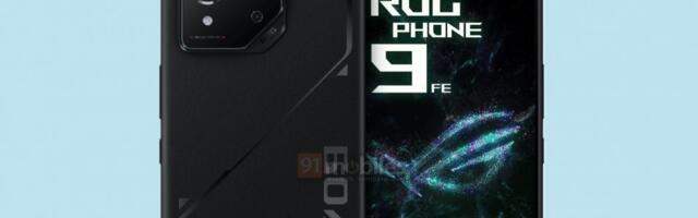 Asus ROG Phone 9 FE's specs and images surface