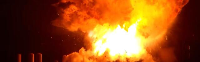 SpaceX's Starship explodes on the ground during a routine test