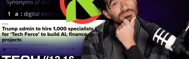 Trump Announces US 'Tech Force,' Roomba-Maker Goes Bankrupt and 'Slop' Is Crowned Word of the Year | Tech Today video