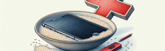 Apple Dismisses Rice-Drying Method for Wet iPhones