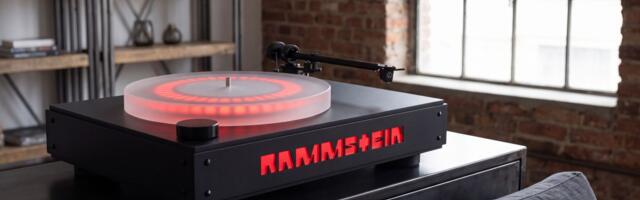 Clearaudio just unveiled a stunning Rammstein turntable and truly, ich will!